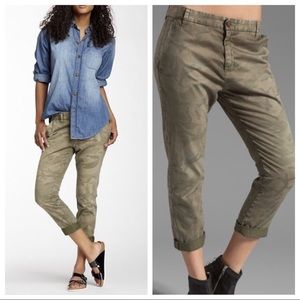 CURRENT/ELLIOTT Army Camo ‘Buddy Trouser’ Pant